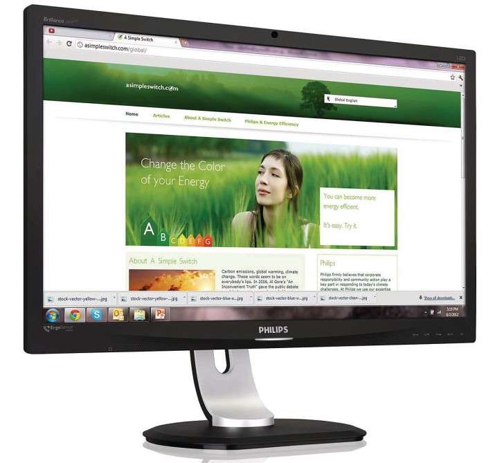 Posture-Minding Monitors