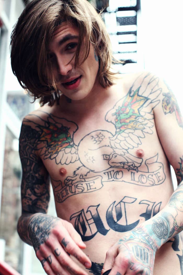 Heavily Inked Model Photoshoots