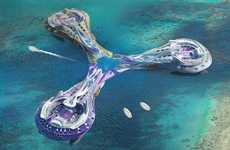 Floating Futuristic Hotel Designs