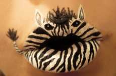 Bestial Lipstick Art