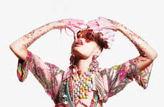 Sticky Food Fashion Photography