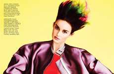 Spiked Ombre Editorials