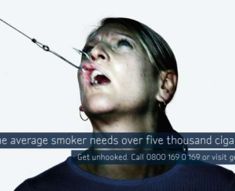 70 Shocking Anti-Smoking Campaigns