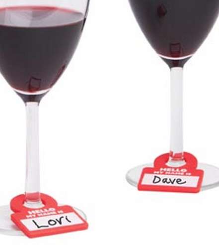 Alcohol Name Tags