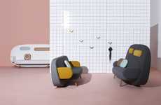 Animated Rounded Couches