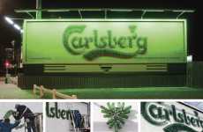 Billboards out of Bottles
