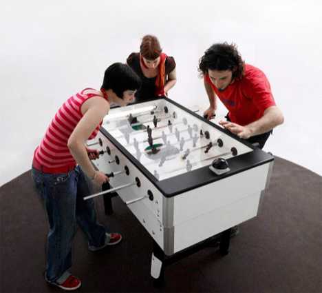 Electric Magnetic Foosball