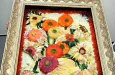 Famous Portraits Made of Sushi