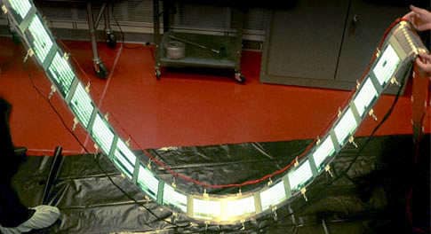 OLEDs Printed Like Newspaper