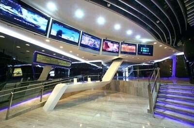 Futuristic Movie Theatre in Hong Kong