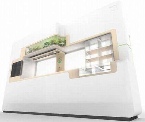 Futuristic Eco Kitchen