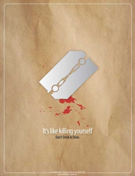 Suicidal Anti Drinking & Driving Ads