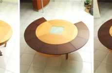 Round Expanding Tables Stays Round