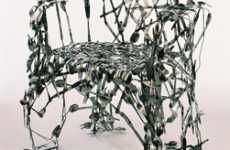 Cutlery Chair- Recycled Art by Osian Batyka-Williams