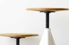 Bright Swiveling Stools