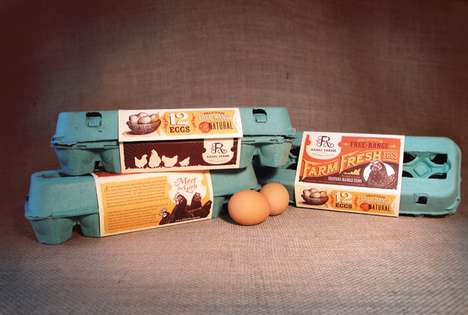 Retro-Inspired Egg Packaging