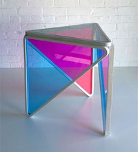 Translucent Triangular Stands Image 3