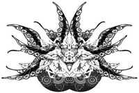 Scary Symmetrical Illustrations Image 7