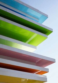 Stacked Rainbow Facades Image 4