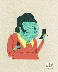 Hipster Cartoon Art (UPDATE) Image 4