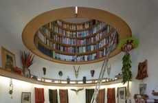 Domed Ceiling Bookshelves