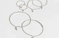 Speech Bubble Jewelry