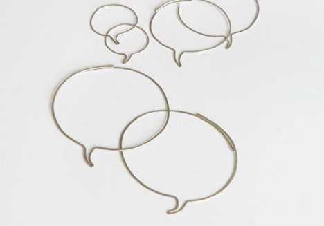 Speech Bubble Jewelry