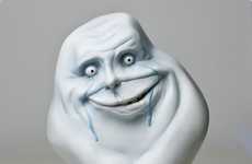 Rage Faces-Inspired Sculptures
