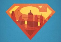 Crime Fighter City Silhouettes
