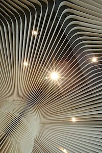 Sculpturally Ribbed Interiors Image 5