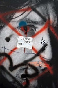 Gritty Graffiti-Grafted Portraits Image 2