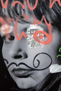 Gritty Graffiti-Grafted Portraits Image 4