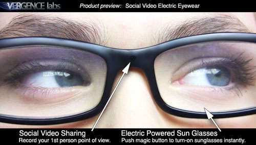 Video Recording Glasses