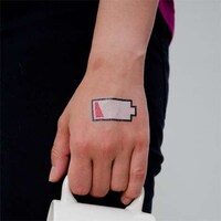 Drained-Out Temporary Tatts Image 3