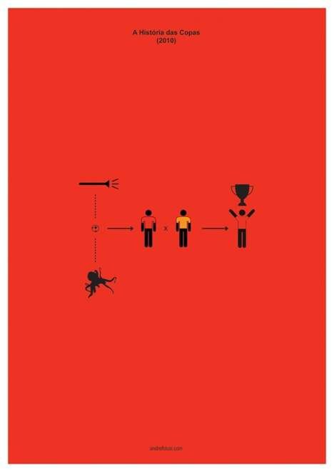 Minimalistic World Cup Pictorials