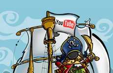 Quirky Pop Culture Cartoons