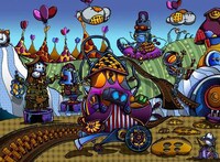 Quirky Pop Culture Cartoons Image 2