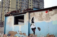 Hopeful Social Street Art Image 5