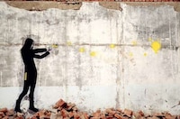 Hopeful Social Street Art Image 7