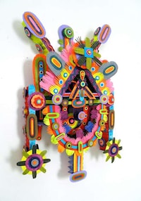 Vibrant Tribal Papercraft Image 4
