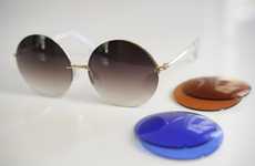 Swapable Hipster Shades