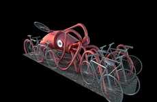 Sea Creature Bike Racks