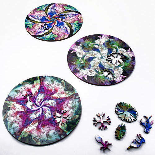 Petri Dish-Inspired Jigsaws