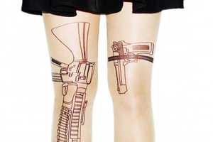 Locked and Loaded Leggings: These Machine Gun Stockings are Fierce and ...