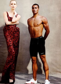 Athletically Contrasting Photoshoots Image 5