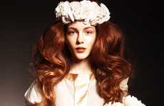 Flower-Accessorized Advertorials