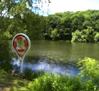 Luminous Lifebuoy Poles Image 6
