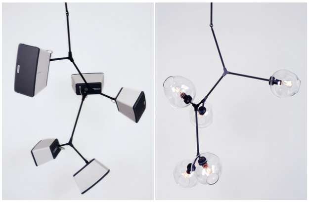 Sound System Chandeliers