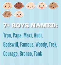 Bizzare Baby-Naming Charts Image 6