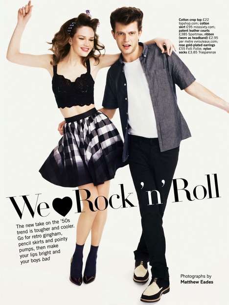 Retro Rockabilly Editorials: The Glamour UK 'We Love Rock ‘n’ Roll ...